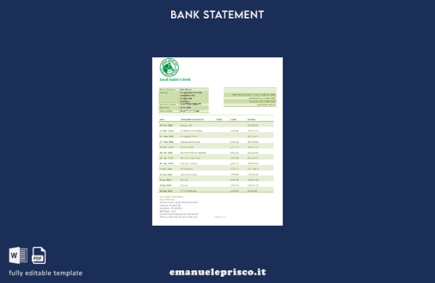 stile verificato Modello in parole della prova dell'indirizzo della banca saudit